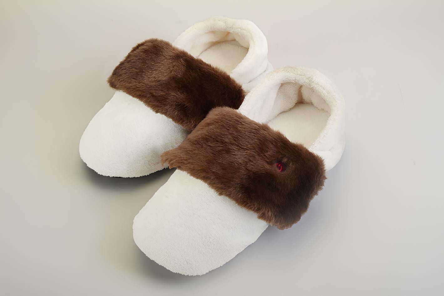 Thermo Thermo Slippers - beheizte Hausschuhe - ohne Akkus, ohne Ladegerät Hausschuh