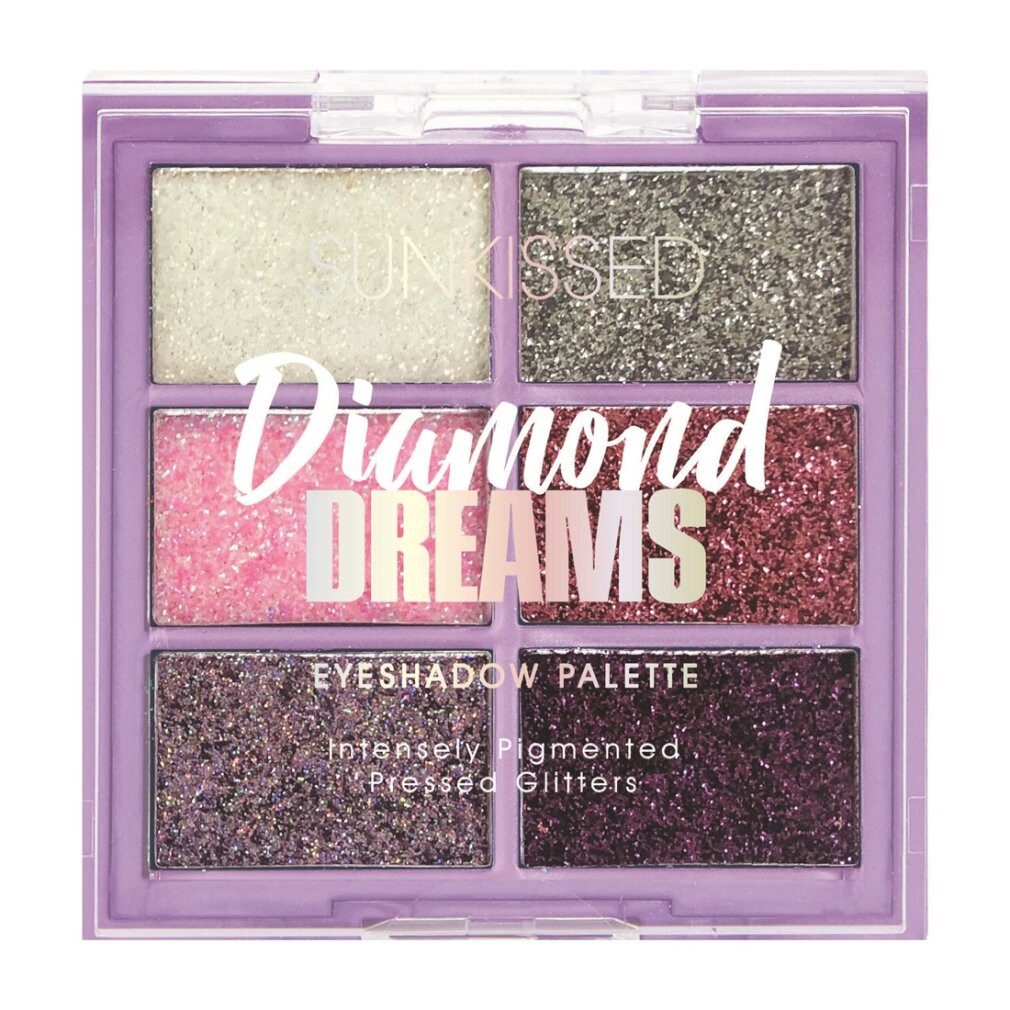 SUNKISSED Lidschatten Diamond Dreams Glitzer Lidschatten Palette 6 x 1.1 g