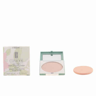 CLINIQUE Foundation Stay Matte Sheer Pressed Powder Oil-Free 01 Stay Buff 7 g