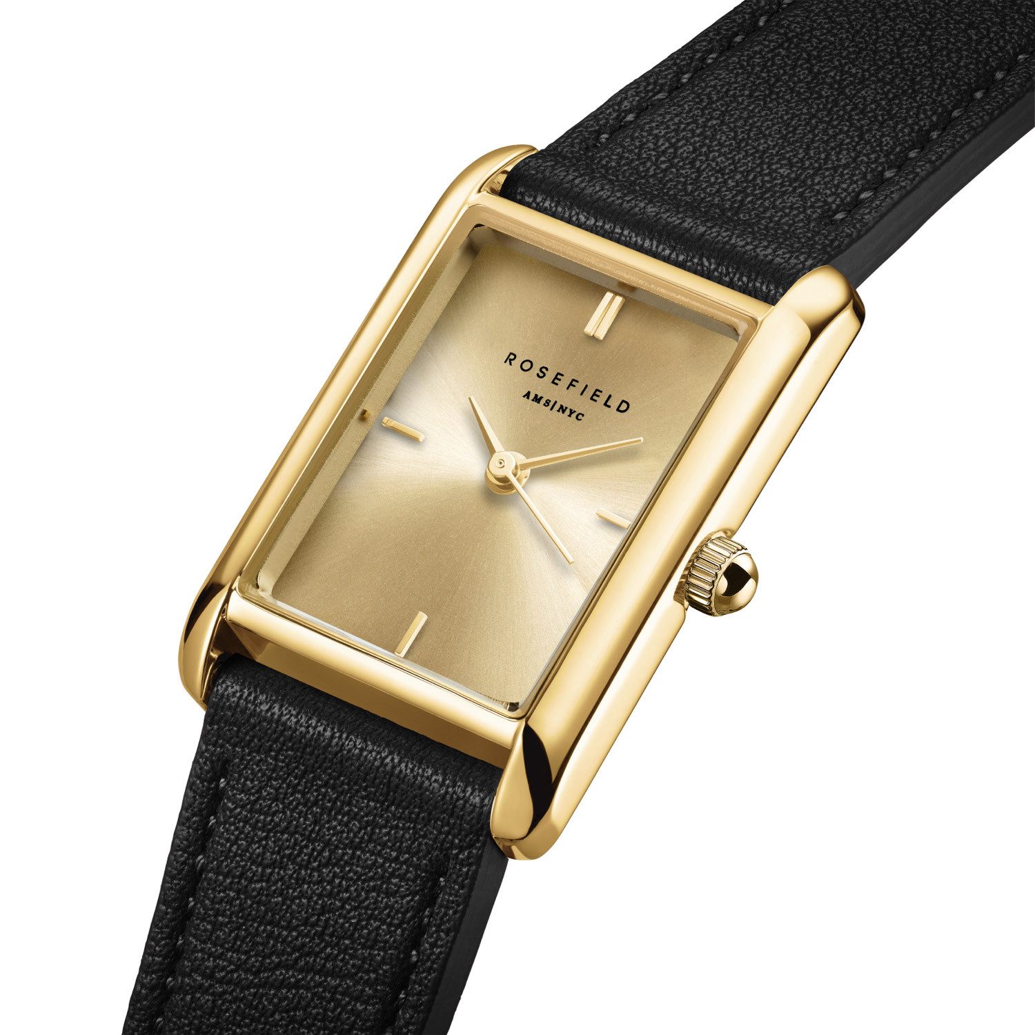 ROSEFIELD Quarzuhr Heirloom Schwarz/Goldfarben günstig online kaufen