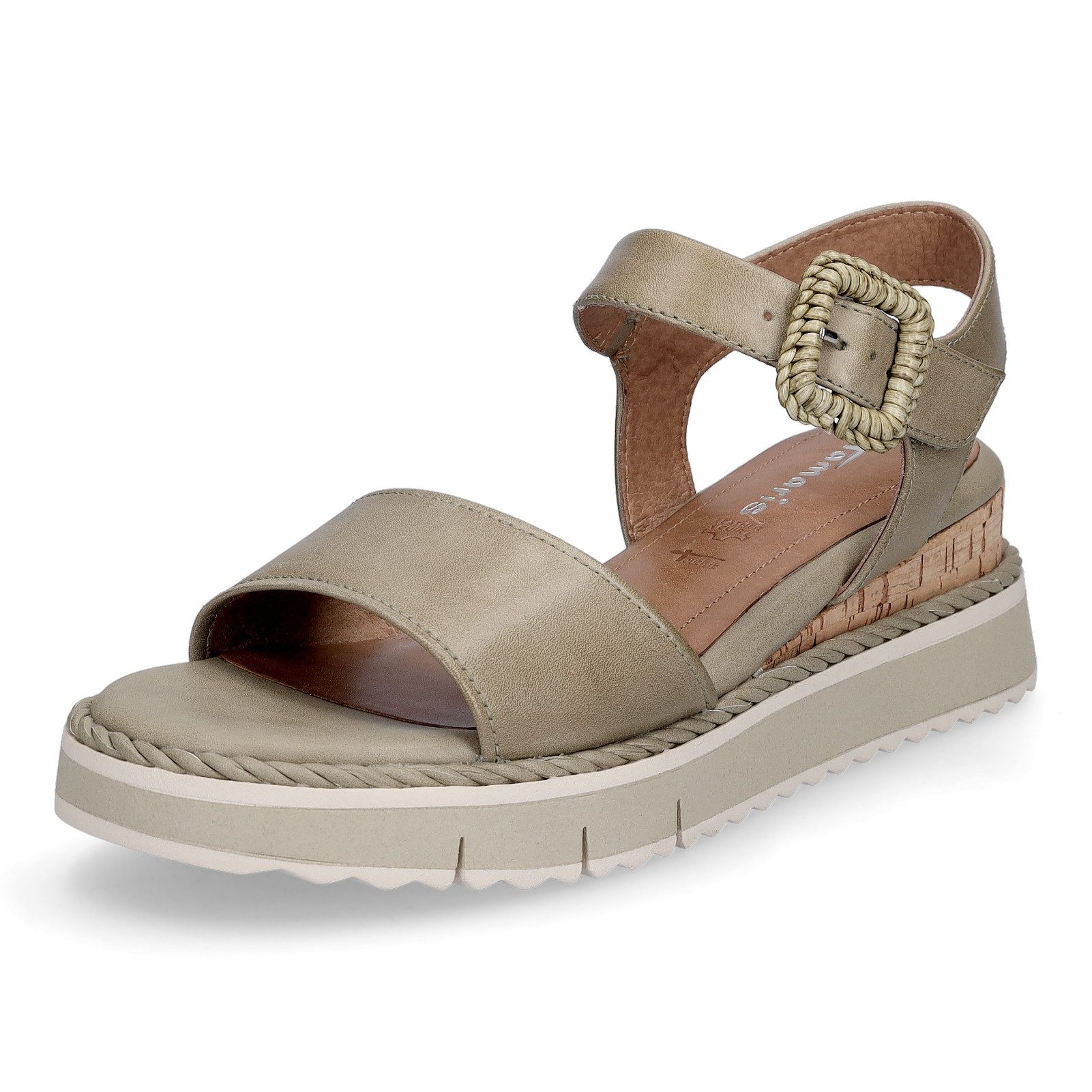 Tamaris Damen Sandale salbei Sandale