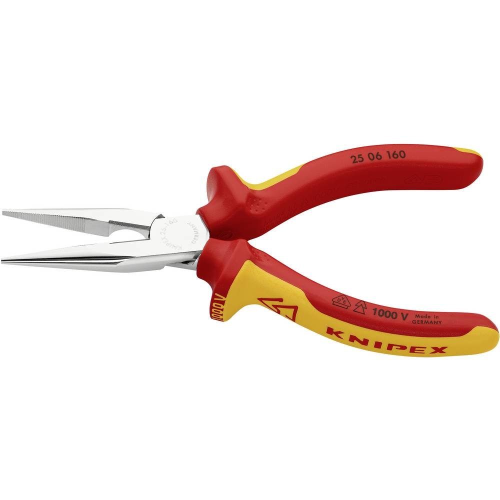 Knipex Flachzange VDE-Flachrundzange 25 06 160
