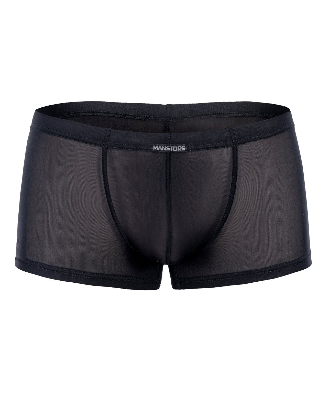 MANSTORE Boxer M101 Micro Pants 2er Pack (Spar-Pack, 2er Pack) Logoschriftzug am Wäschebund