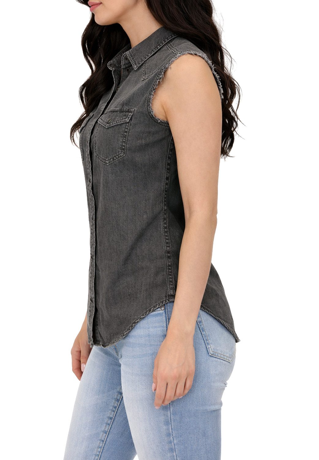 Diesel Jeansbluse Diesel DE-Sovita Shirt Damen Jeanshemd