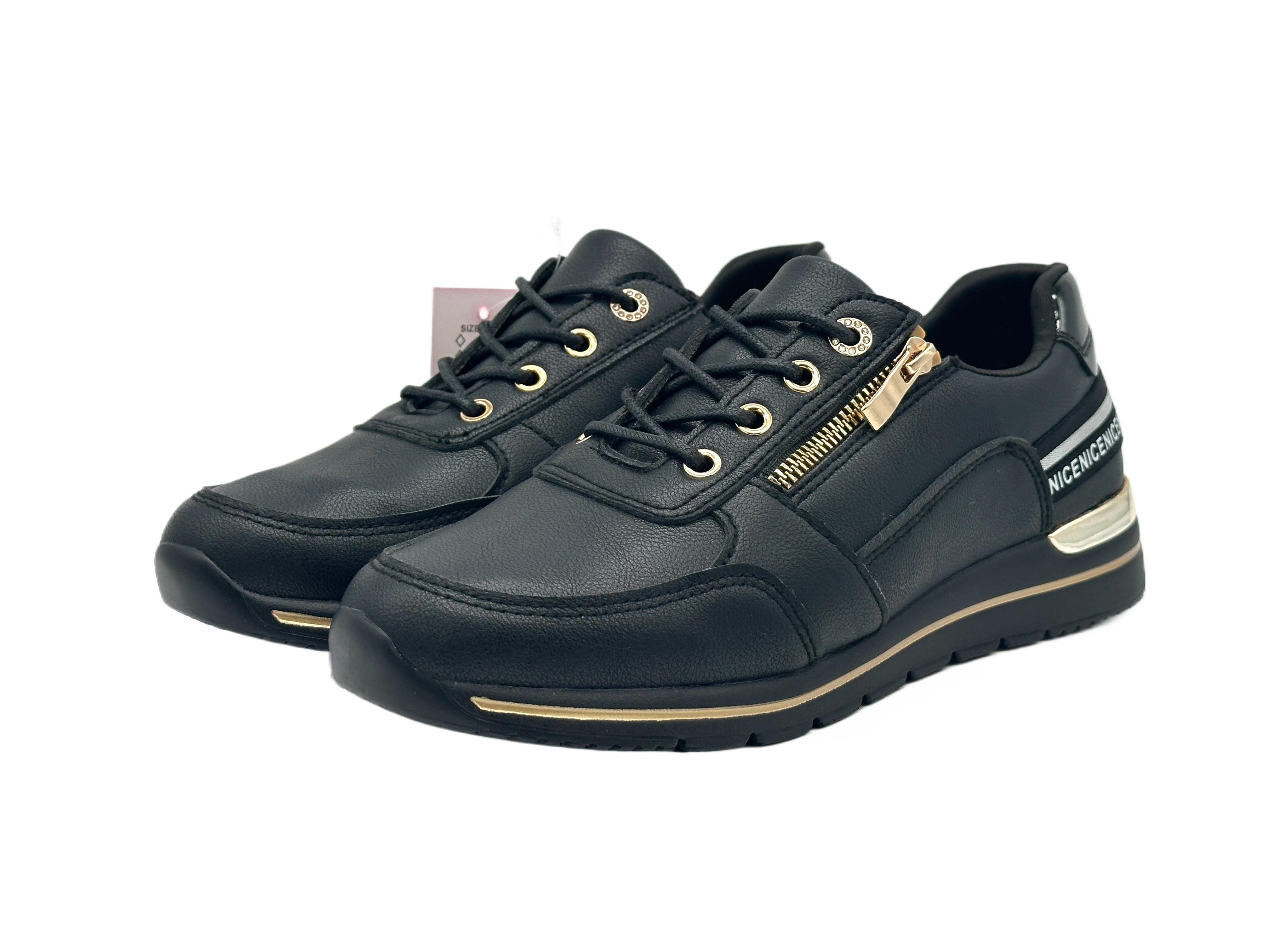 Nowaland Damen Freizeitschuhe Leichter Plateau-Schuh Sneaker Leicht, Pflegeleicht, Komfortabel – Bild 3 von 5