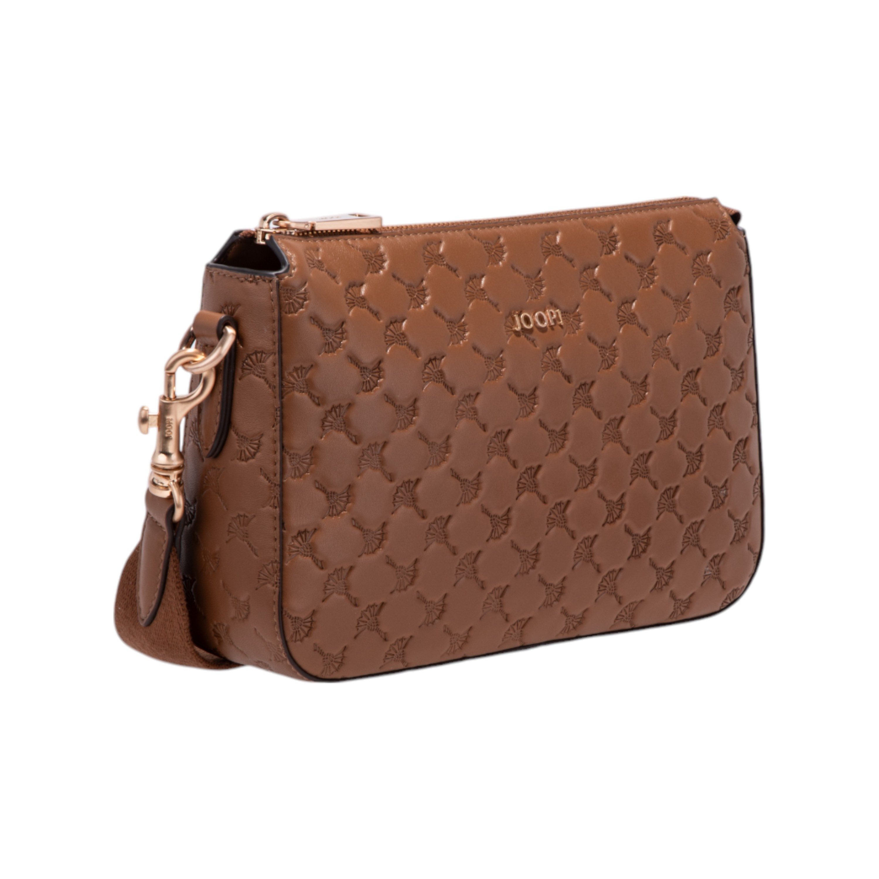 JOOP! Umhängetasche leggero stampa jasmina shoulderbag shz, Damen Schultertasche mit modischer Prägung