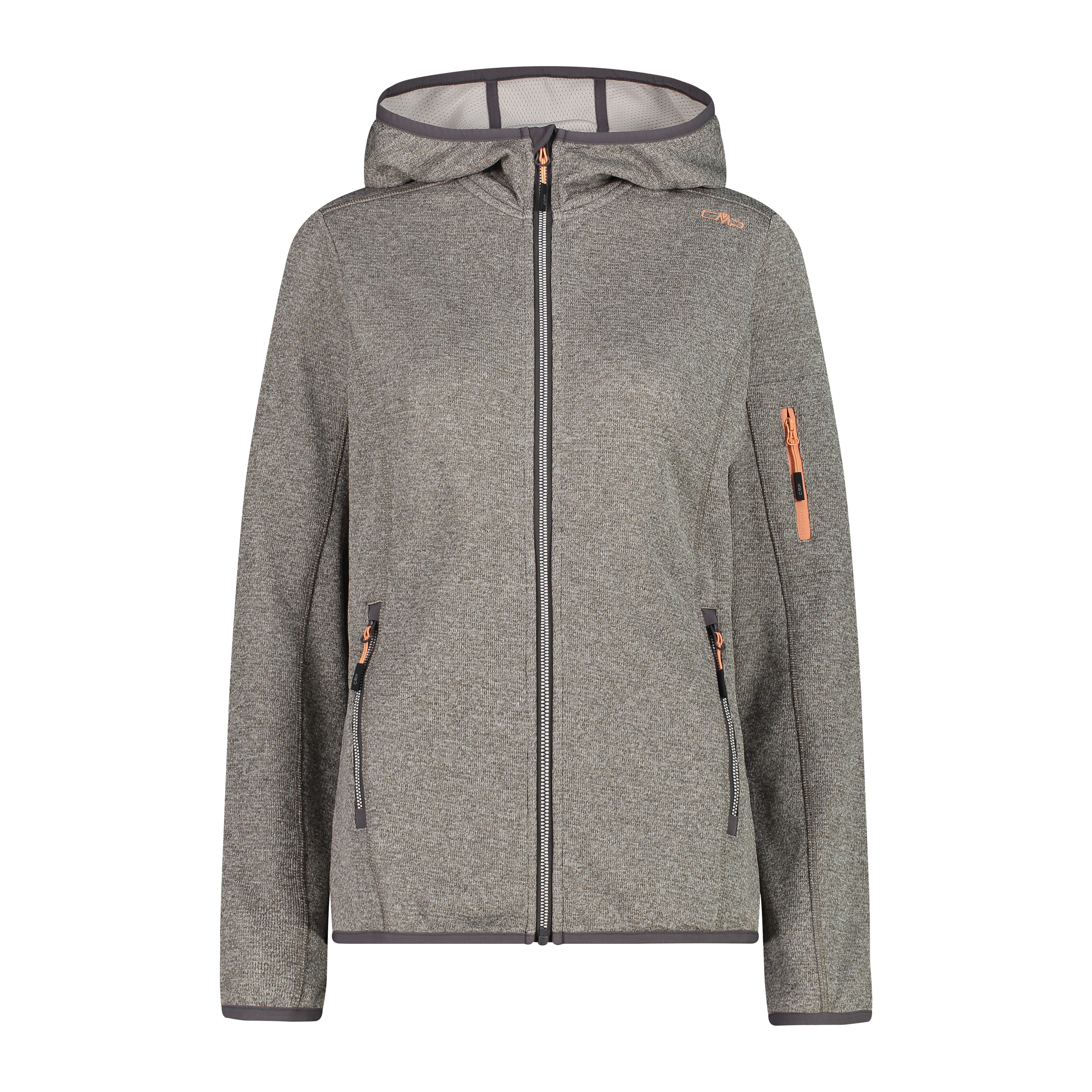 Fleecejacke CMP Damen Fleecejacke Woman Fix Hood Jacket 30H5856