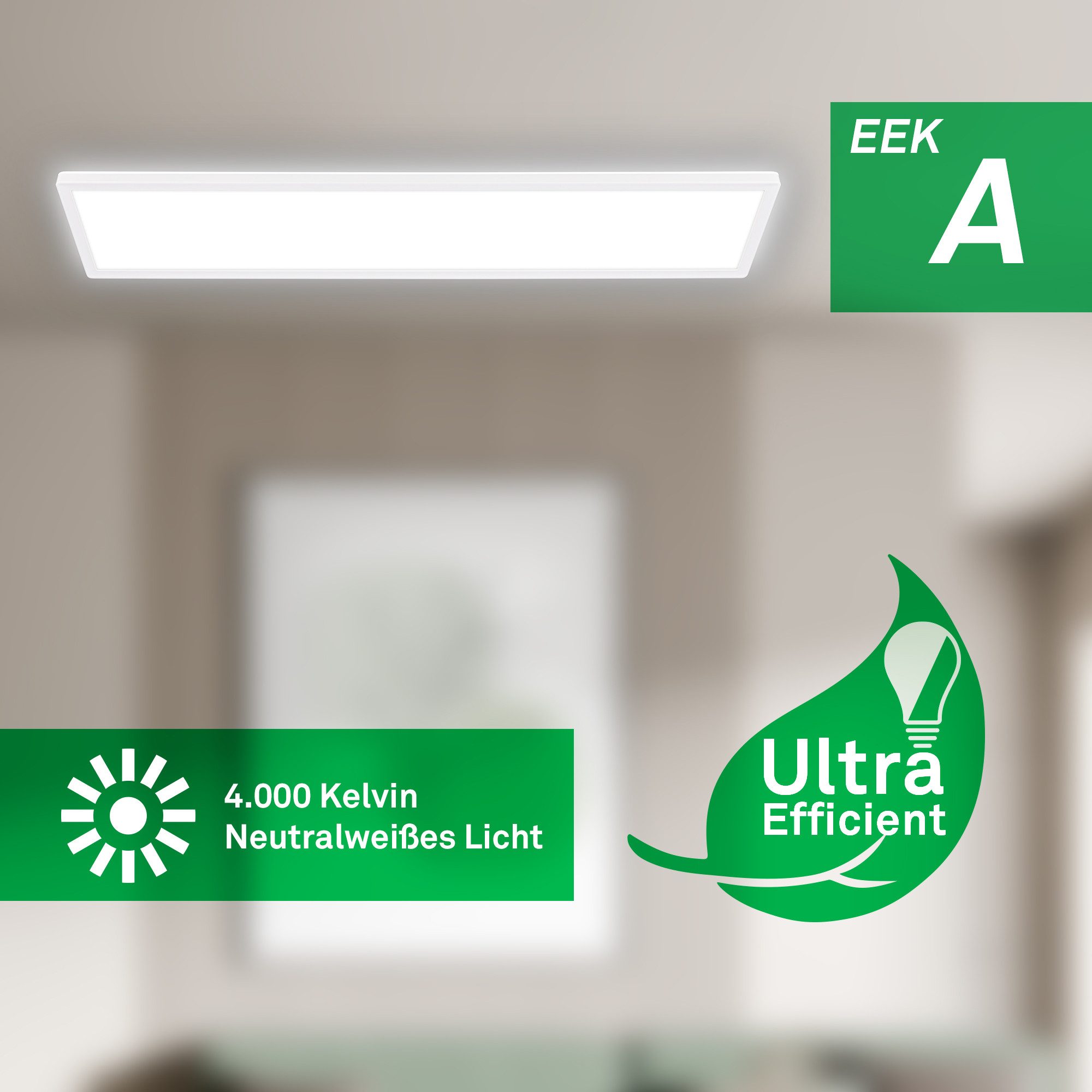 Briloner Leuchten LED Deckenleuchte Deckenlampe Panel günstig online kaufen
