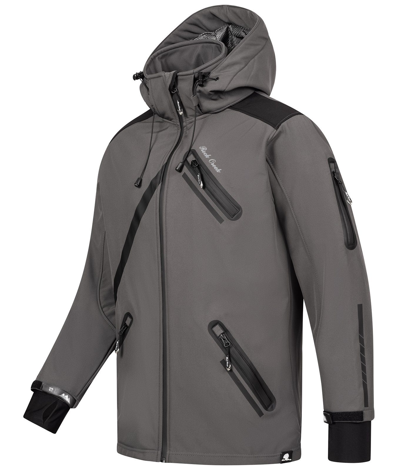 Rock Creek Softshelljacke Herren Softshelljacke Wanderjacke H-127 günstig online kaufen