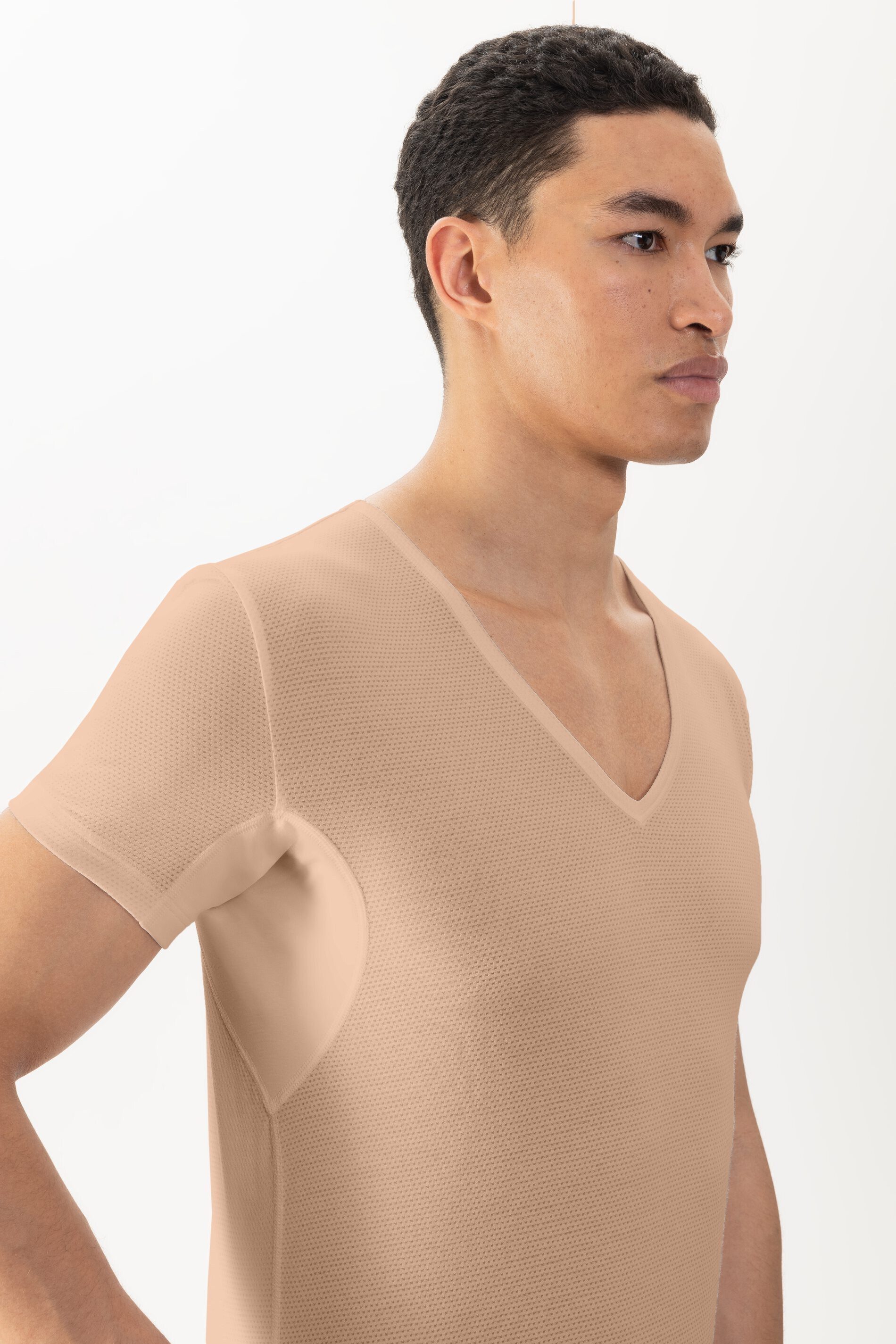 Mey Unterziehshirt Mey T-Shirt Serie mey Dry Cotton Breeze Uni (1-St)