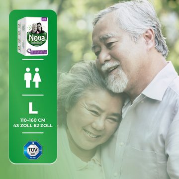 Nova Confort Inkontinenzslip Premium 36 Windeln für Erwachsene, inkontinenz Windel Männer und Fraue