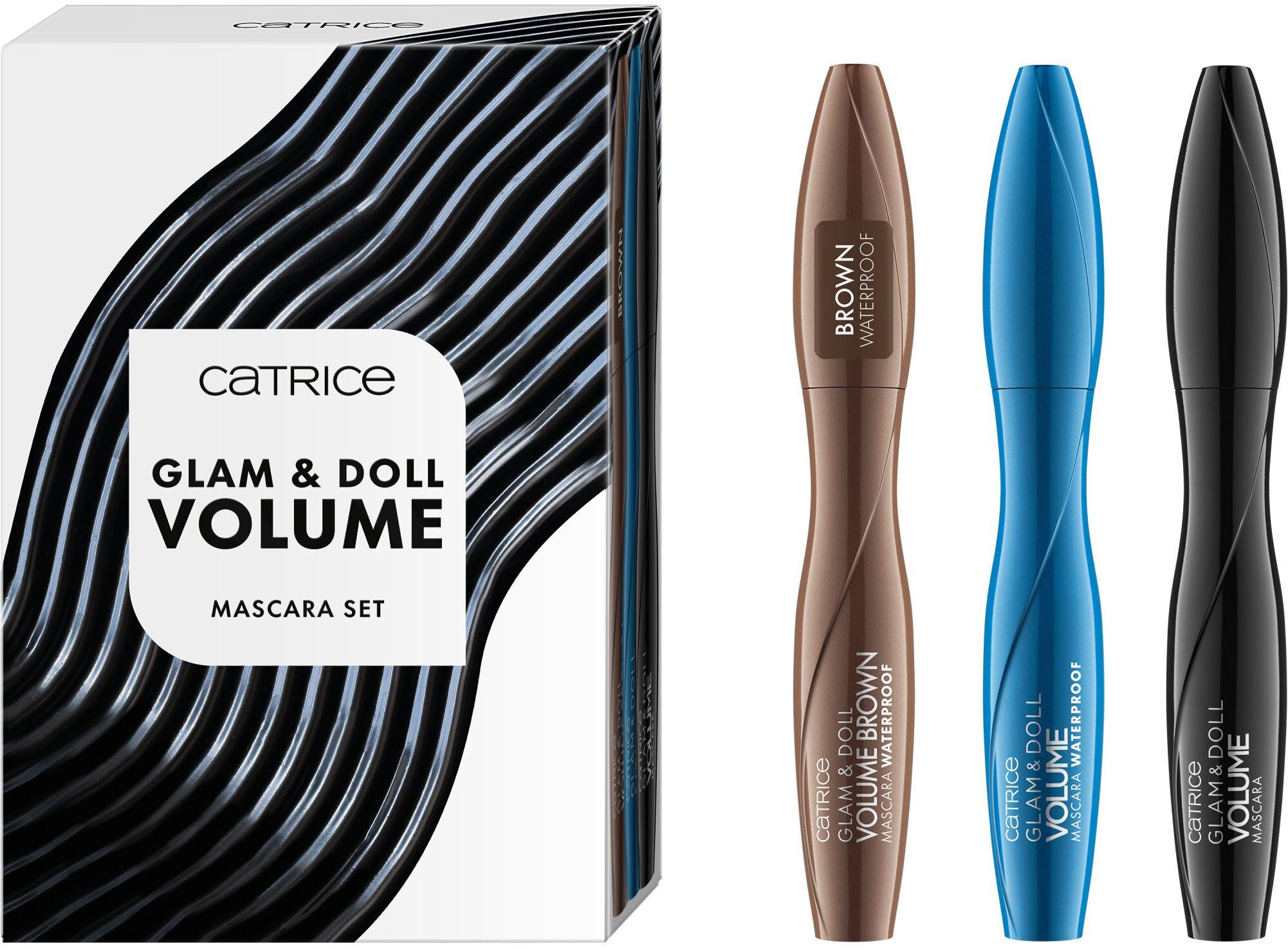 Catrice Mascara-Set Glam & Doll Volume Mascara Set, 3-tlg.