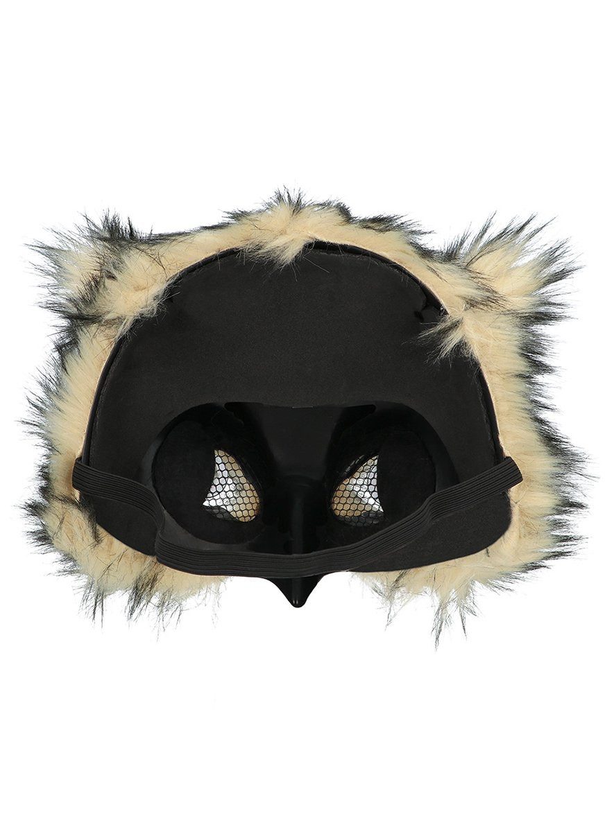 Boland Verkleidungsmaske Eule Halbmaske aus Plüsch, Bezaubernde Plüschmaske im Stil eines Kuscheltiers