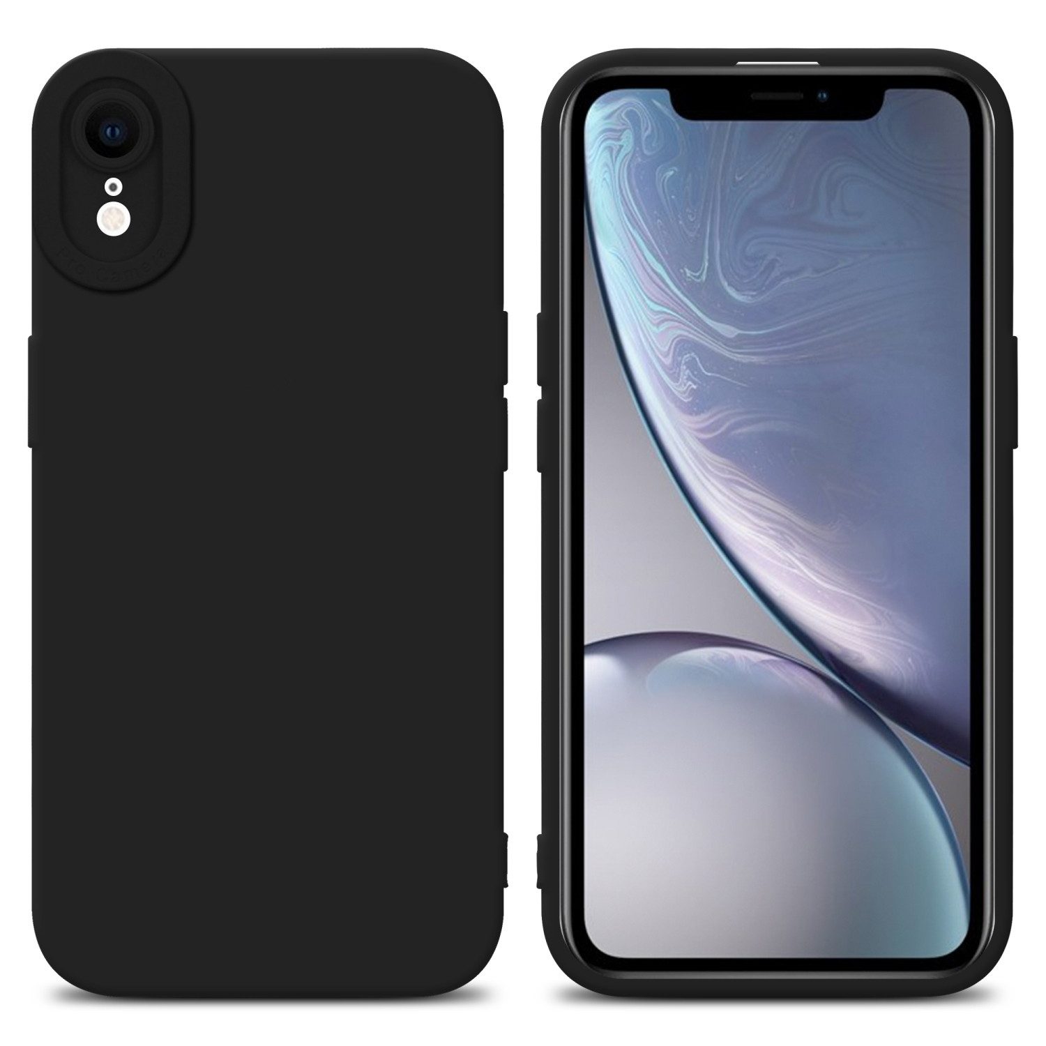 Cadorabo Handyhülle für iPhone XR Hülle Apple iPhone XR, Hülle Schutzhülle TPU Silikon Case Cover
