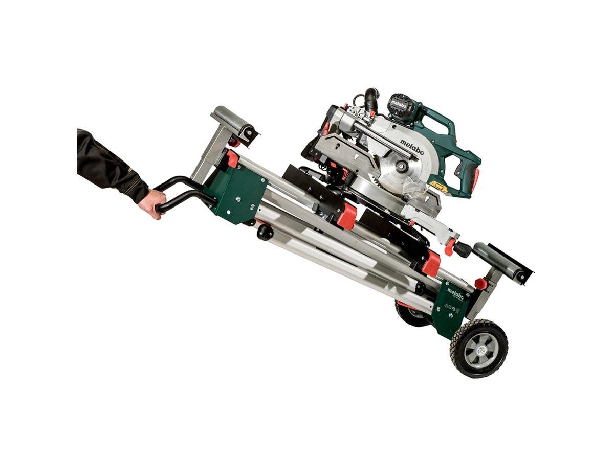 metabo Kappsägen-Untergestell KSU 401, (Set, 2-tlg), mit Trolley-Funktion und arretierbarer Klappbeine