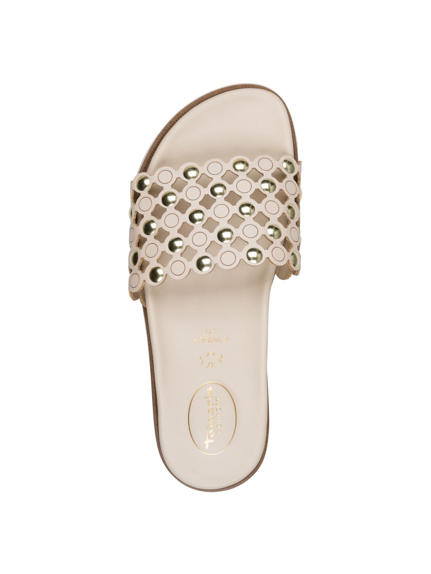 Tamaris WIDE FIT comfortFit Frauen kein Absatz 8-87112-46 Pantolette comfortFit