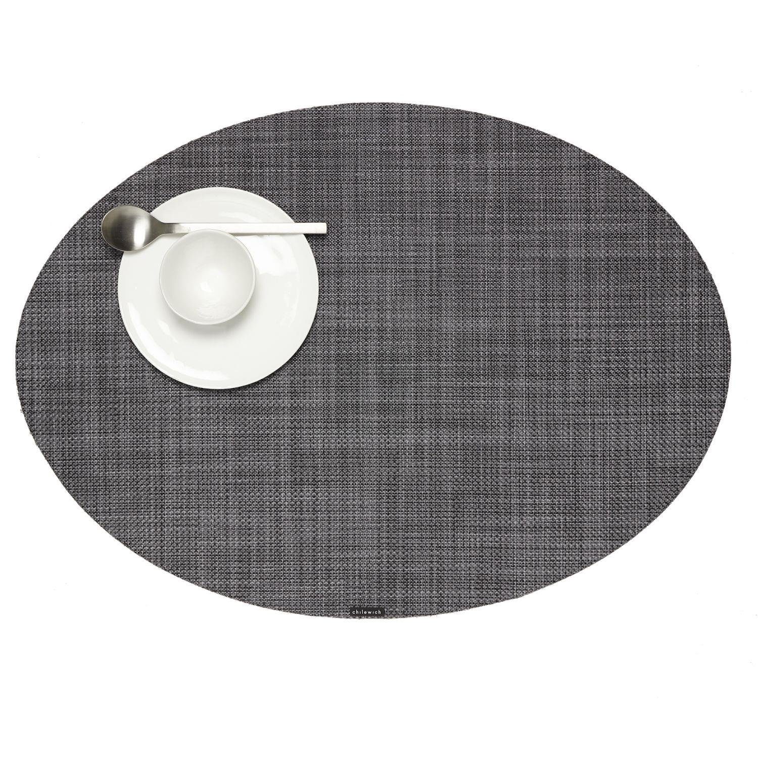 Chilewich Platzset Mini Basketweave Oval Cool günstig online kaufen