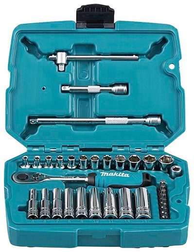 MAKITA Ratschen-Set »B-65567«, 34-tlg., 1/4'', inkl. 29 Bits online