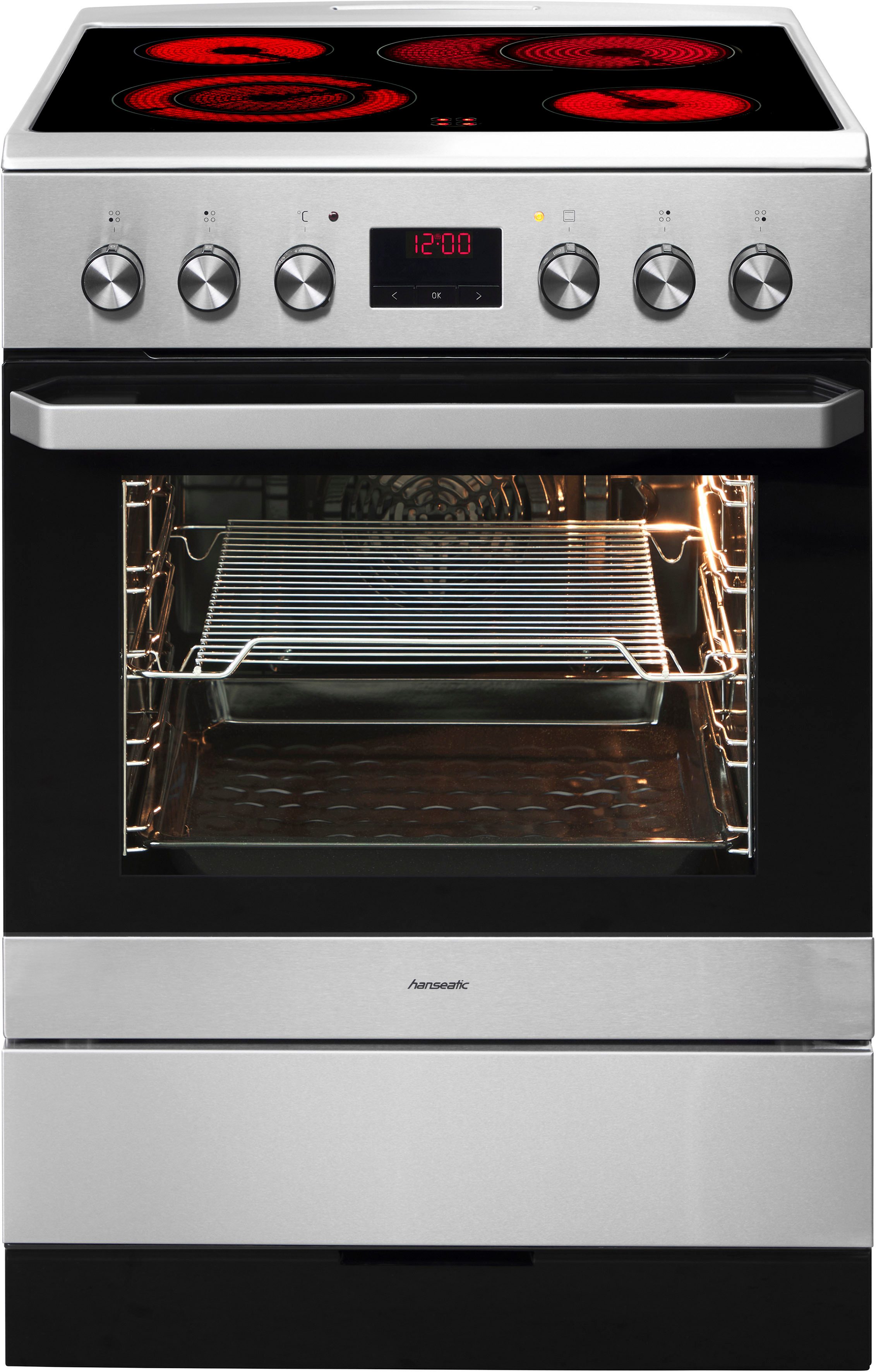 Hanseatic Elektro-Standherd 6022CE3.334eEHITaD(Xv)