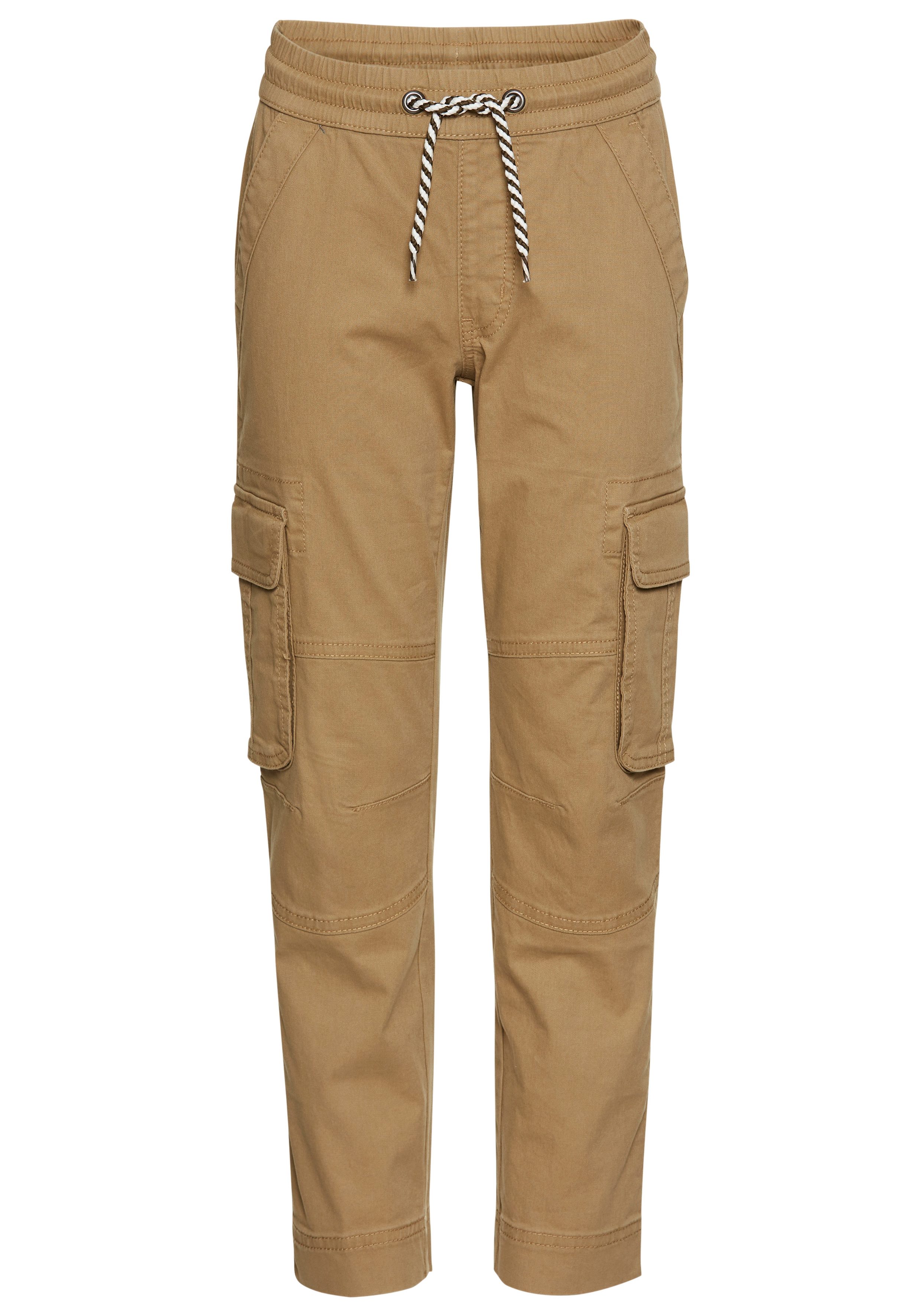 KIDSWORLD Cargohose Pull-On Cargohose mit modischem Bindeband