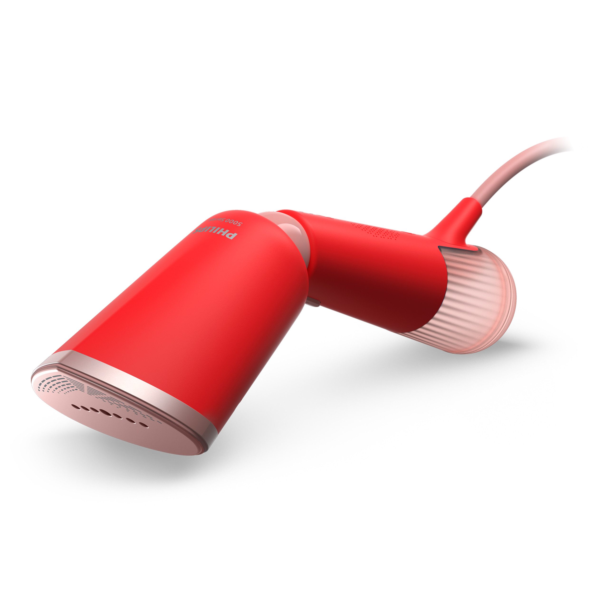Philips Dampfbürste STH5020 "Styler", 120 ml abnehmbarer Wassertank, Metallplatte, 1400 W, Steamer im schlanken Design, 2-in-1 Handschuh und Tasche inkl.