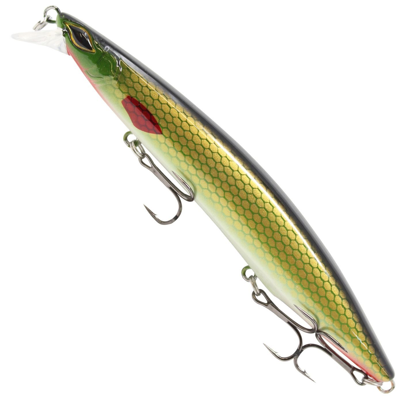 Kunstköder Seika Pro Wobbler Nightveit Junior Silent 12,5cm 19g - Hardbait