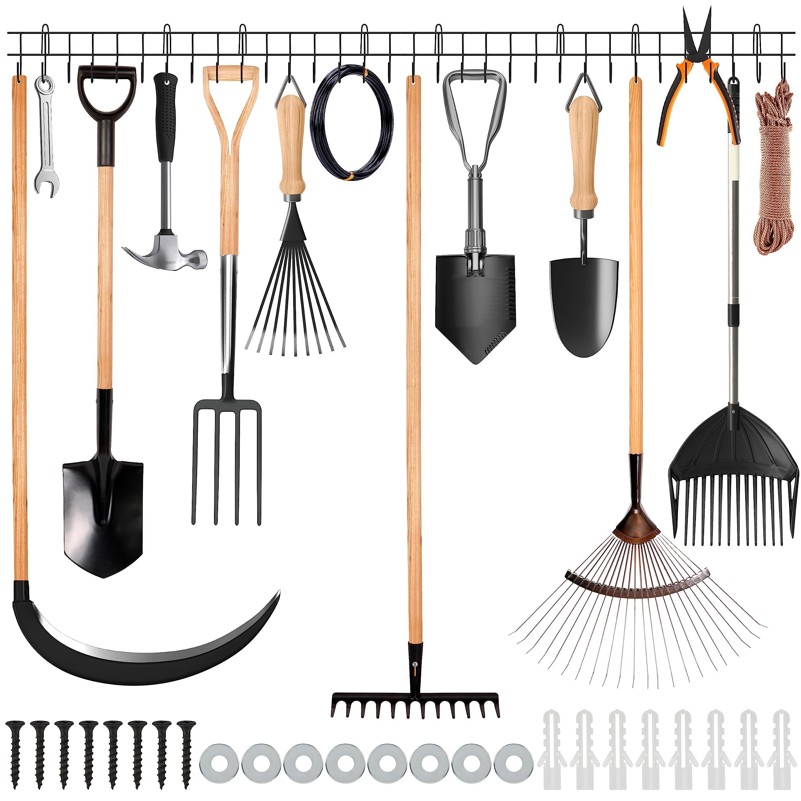 Belle Vous Wandregal Gartengeräte Aufhängung - Robuste Werkzeughalter für G günstig online kaufen