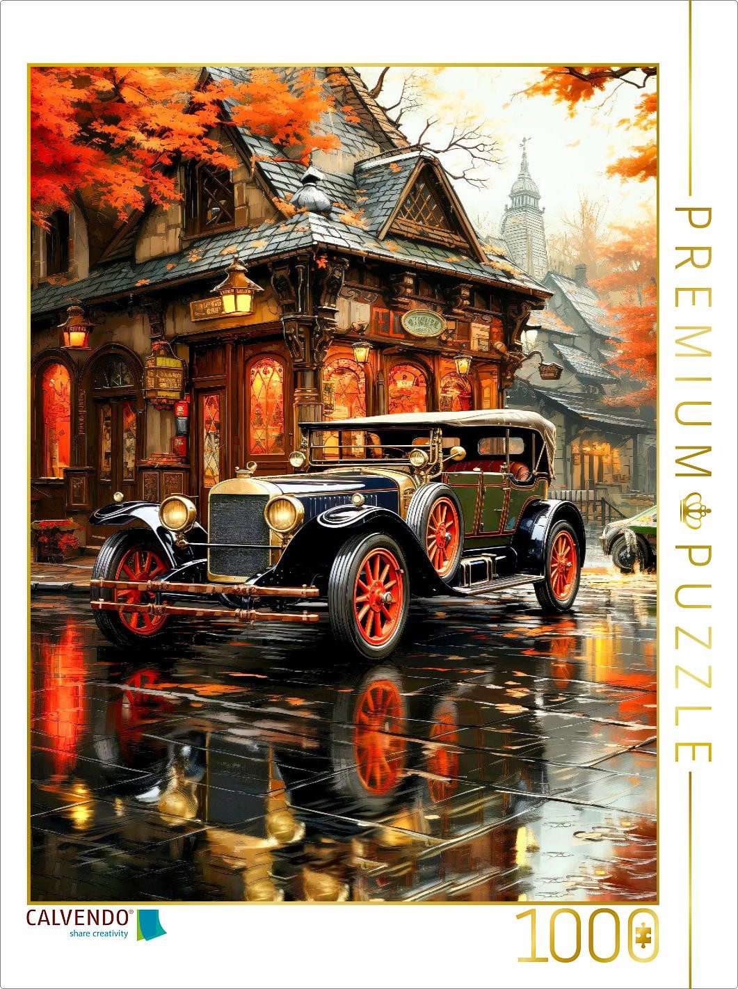 Puzzle CALVENDO Puzzle Oldtimer, 1000 Teile Lege-Größe 64x48cm Foto-Puzzle f