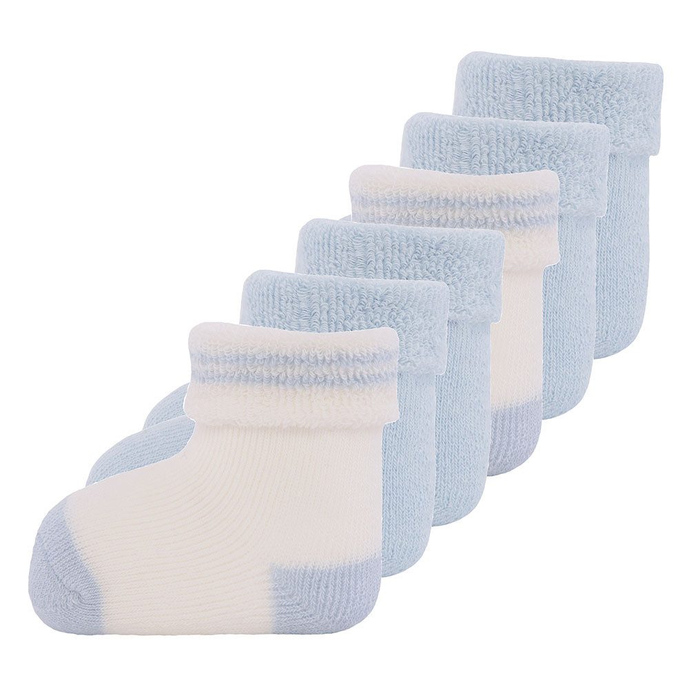 Ewers Socken Newborn Socken 6er-Set Uni (6-Paar)