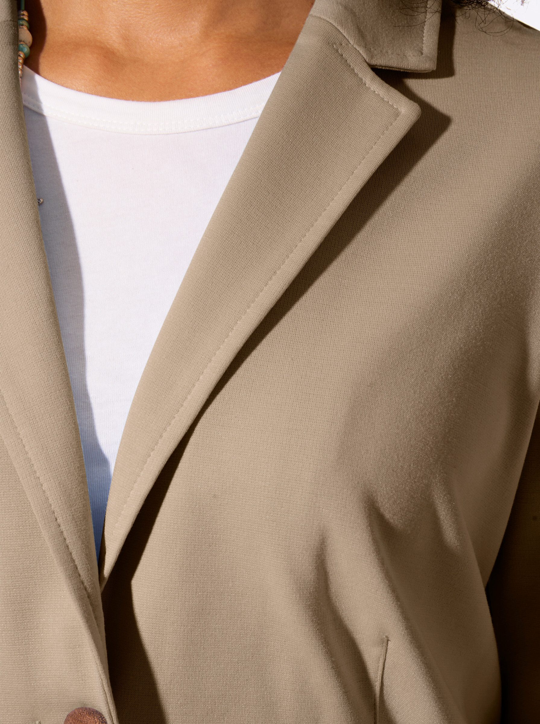 Witt Blusenblazer Jersey-Blazer Langarm