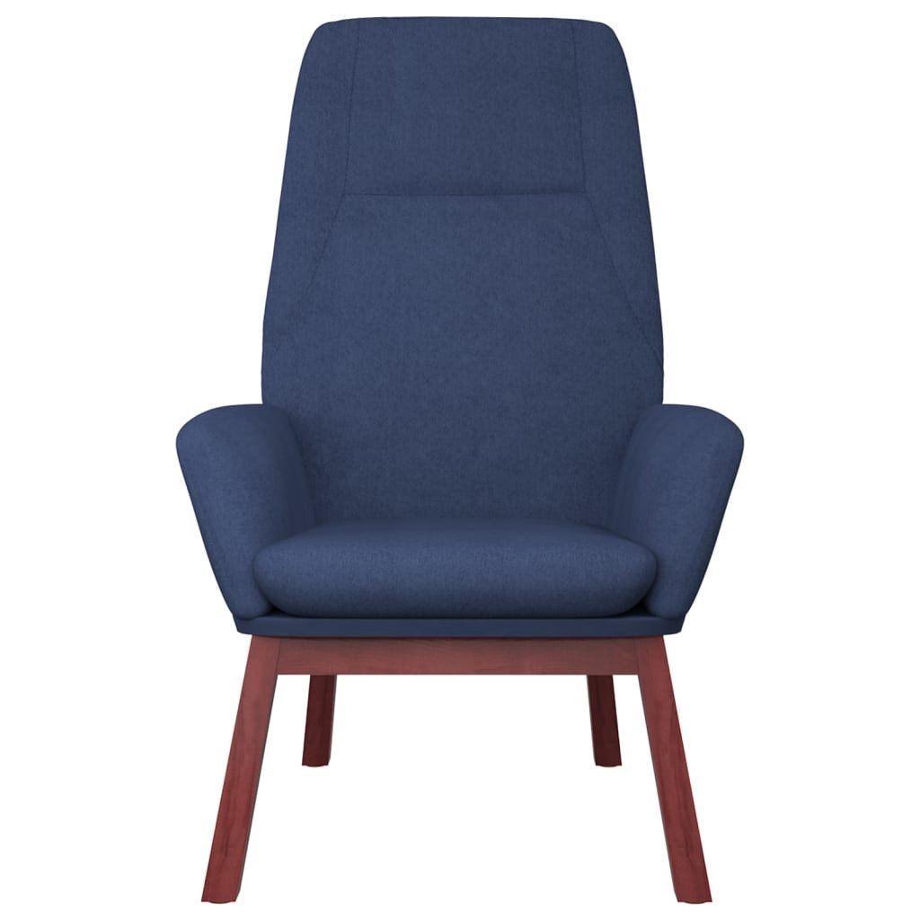 vidaXL Sessel Relaxsessel Blau Stoff (1-St) günstig online kaufen