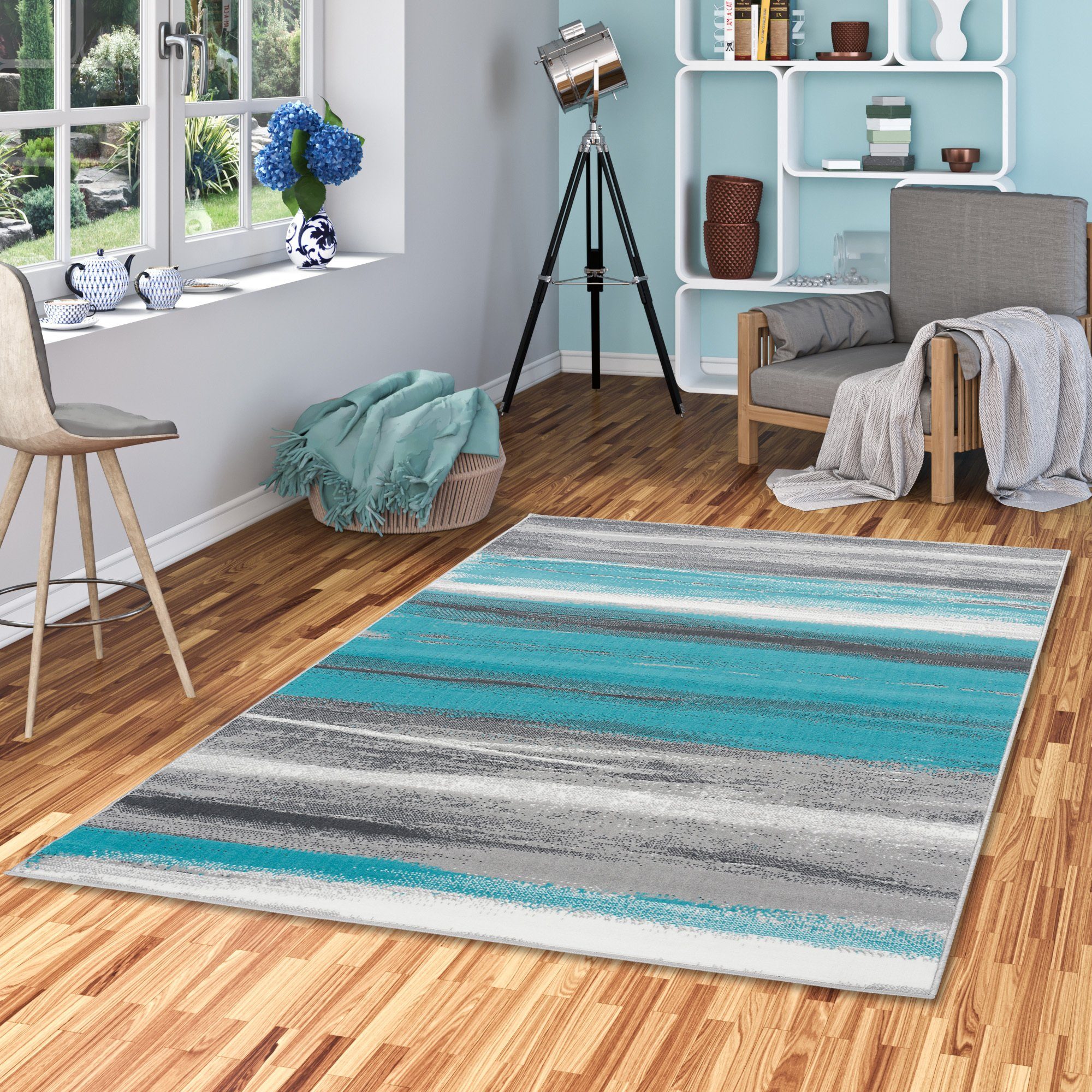 Pergamon Designteppich Modern Designer Velours Teppich günstig online kaufen