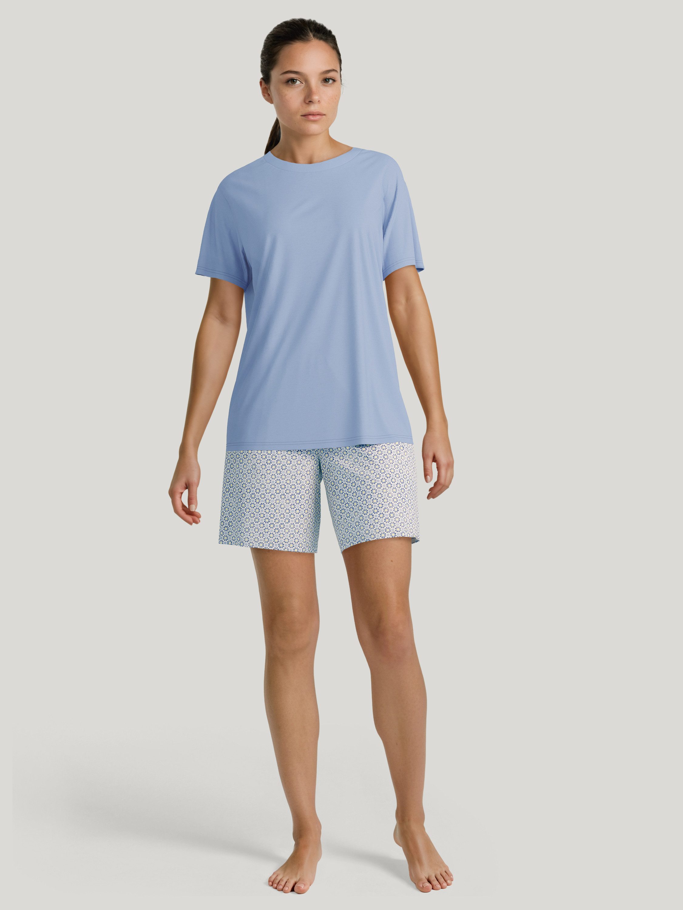 CALIDA Shorty Cotton Stripes Damen (2 günstig online kaufen