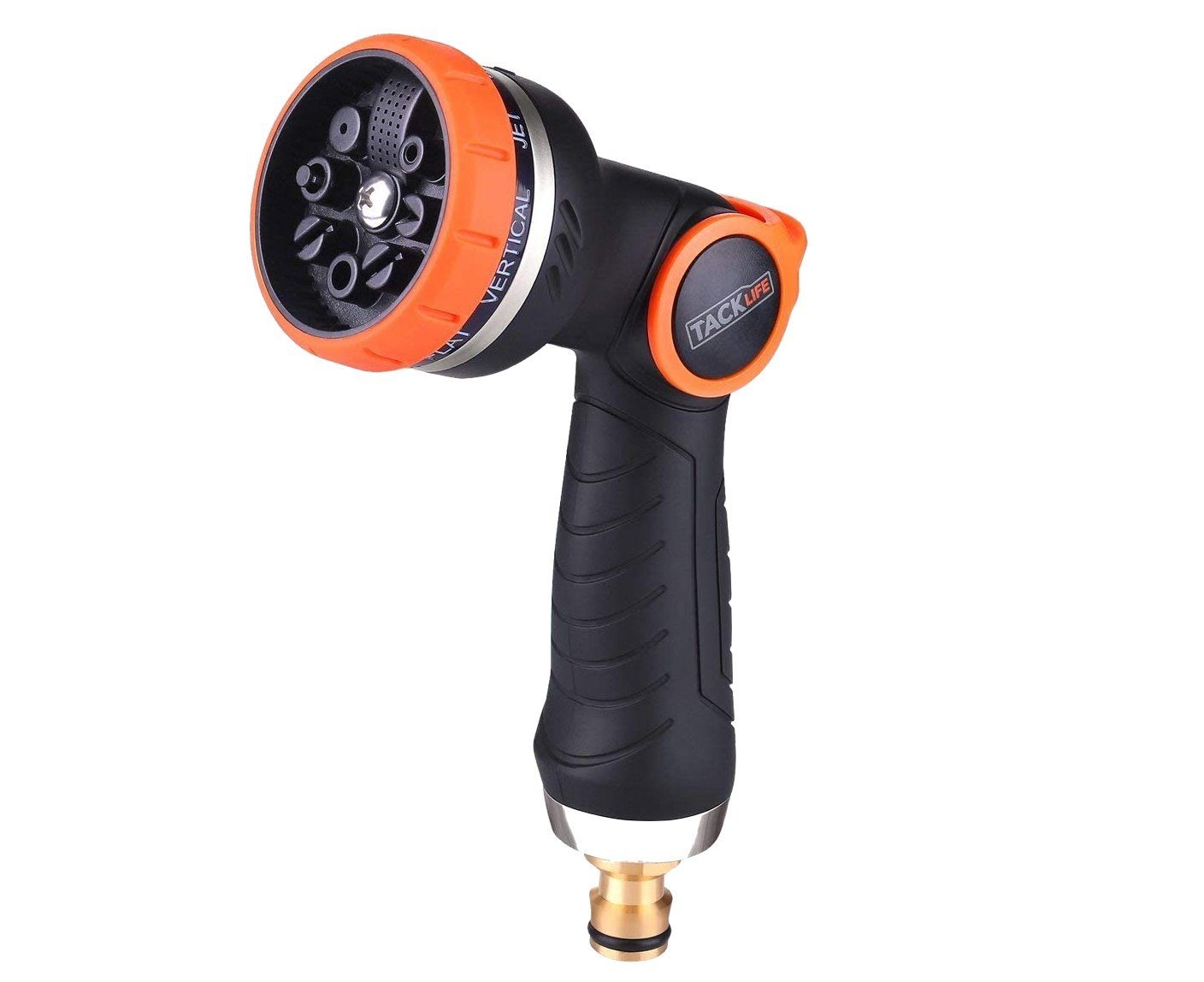 dynamic24 Multifunktionsbrause, Premium 8in1 Garten Einhand Multibrause