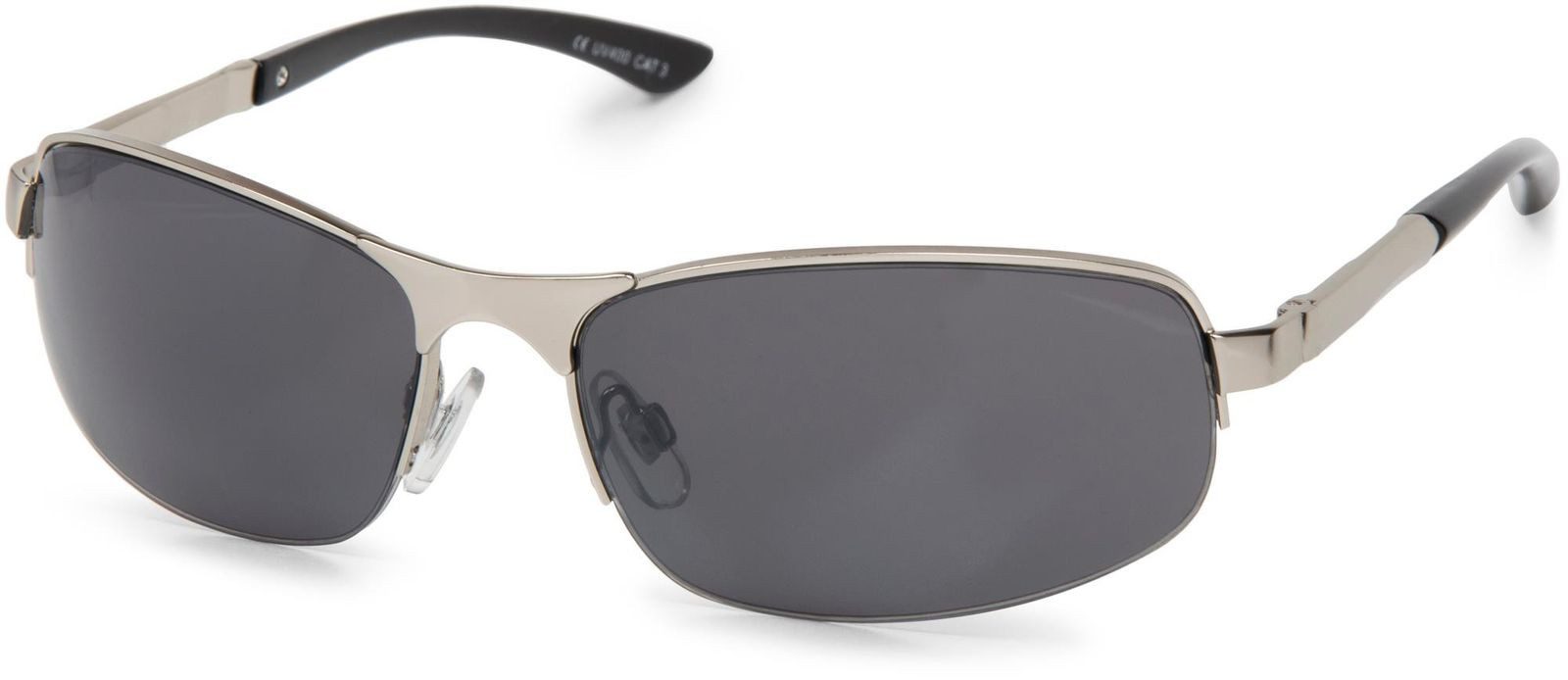 Sonnenbrille Sonnenbrille Halbrand mit Rechteckigen Gläsern
