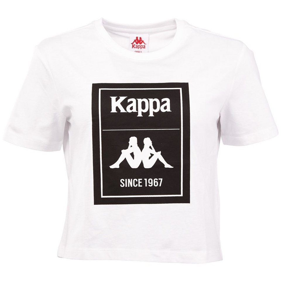 Kappa T-Shirt in modisch-kurzem Design