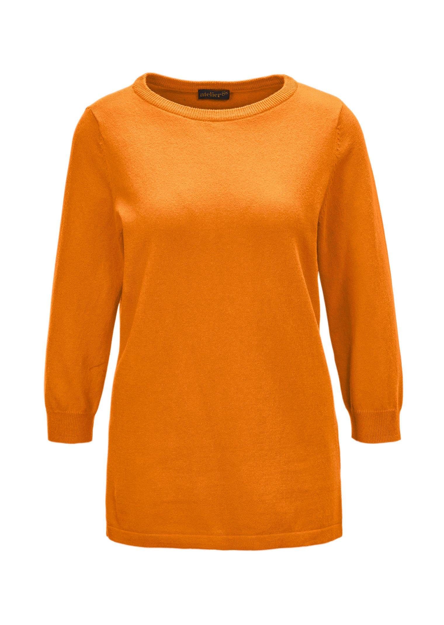 GOLDNER Strickpullover Kurzgröße: Pullover aus hochwertigem Garn günstig online kaufen