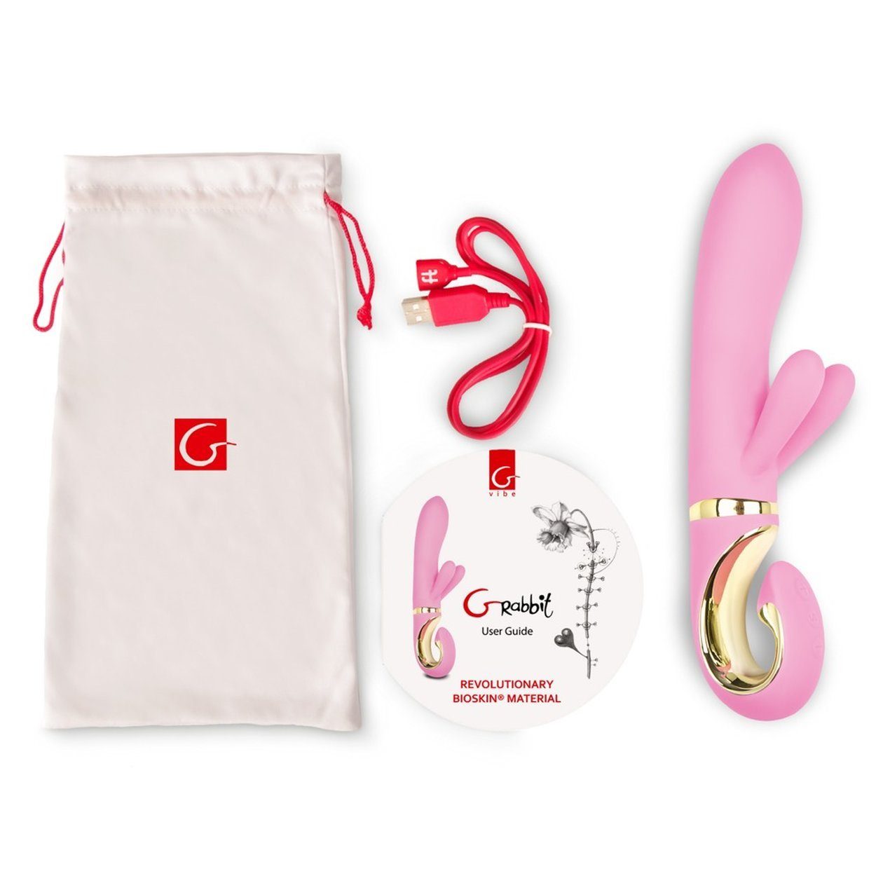 Rabbit-Vibrator Vibrator GRabbit Pink Candy Gvibe