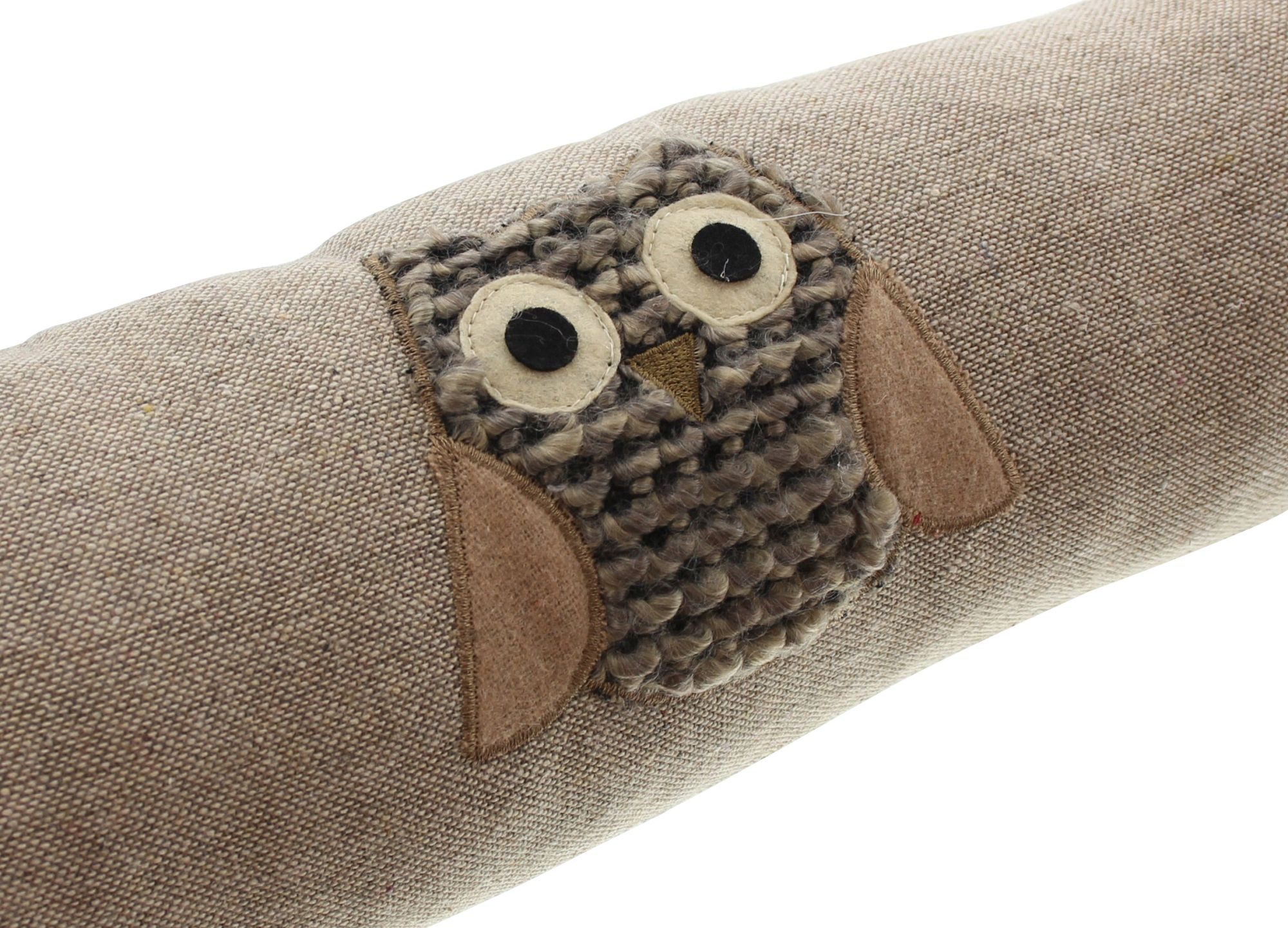 Frank Flechtwaren Türstopper, Zugluftstopper Eule