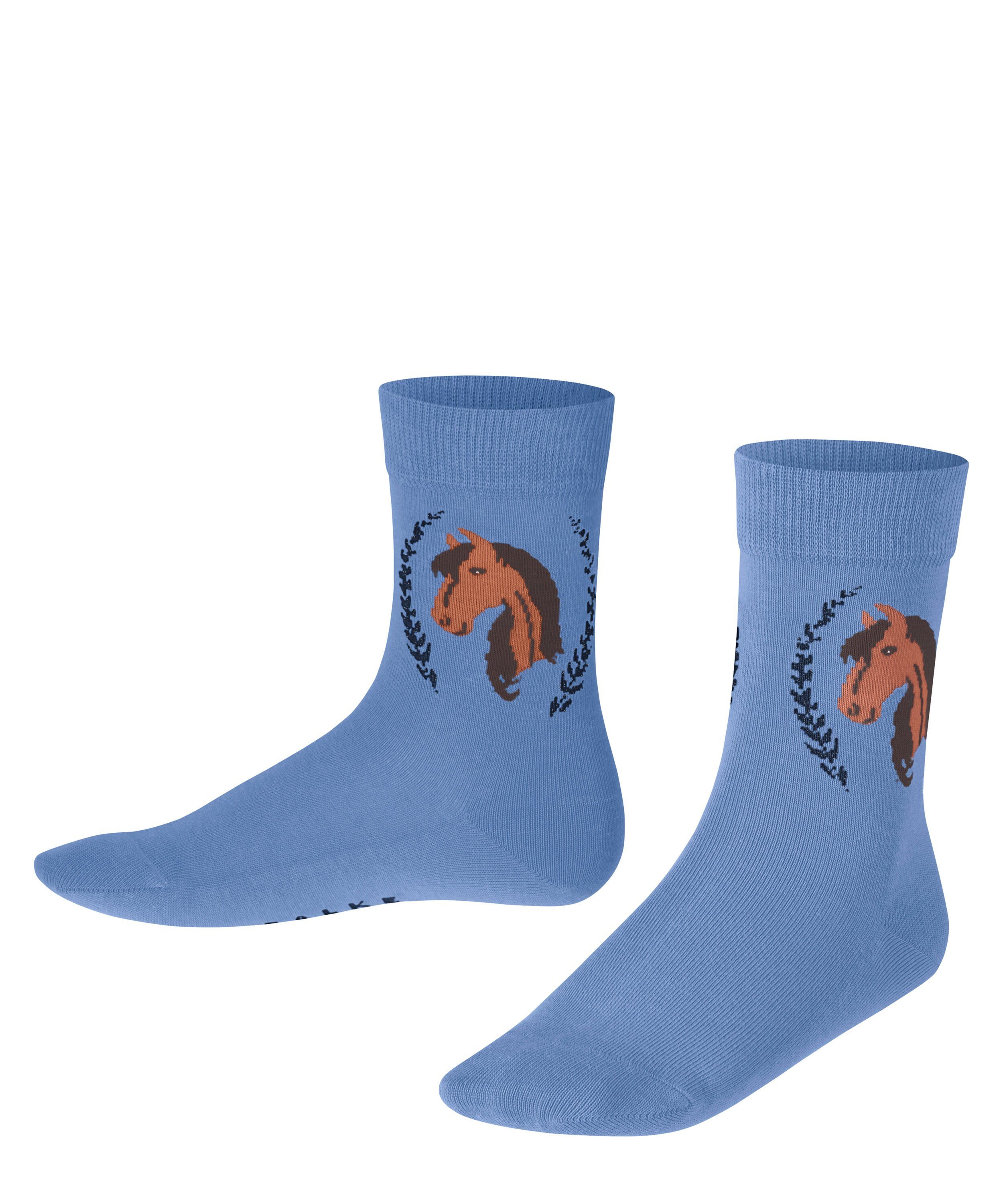 FALKE Socken Horse (1-Paar) azure (6327) | Wintersocken