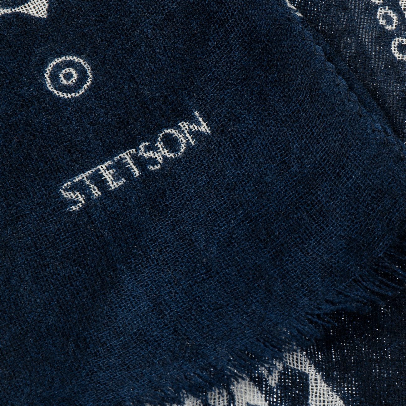 Stetson Schal, (1-St), Schal mit Fransen