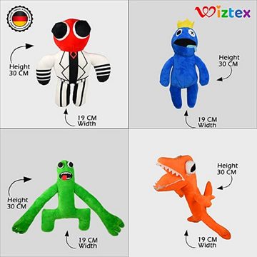 Wiztex Kuscheltier Roblox Rainbow Friends Plüsch 5 stück Puppe Spielzeug Kinder Geschenk (5-St)