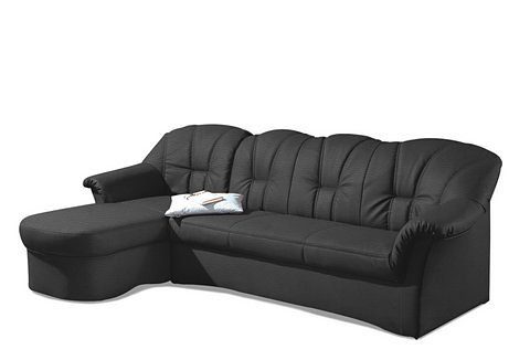 DOMO collection Ecksofa Papenburg, zeitlose Rückensteppung, günstig online kaufen