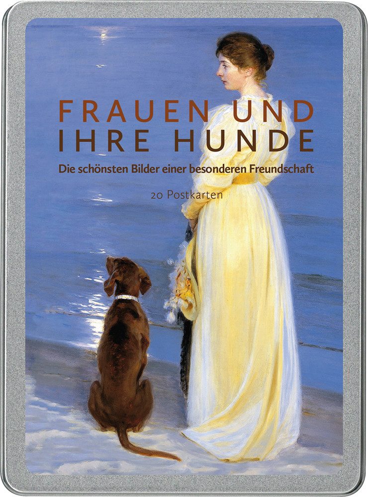 Papermoon Postkarte Frauen und ihre Hunde: Die schönsten Bilder einer besonderen Freund