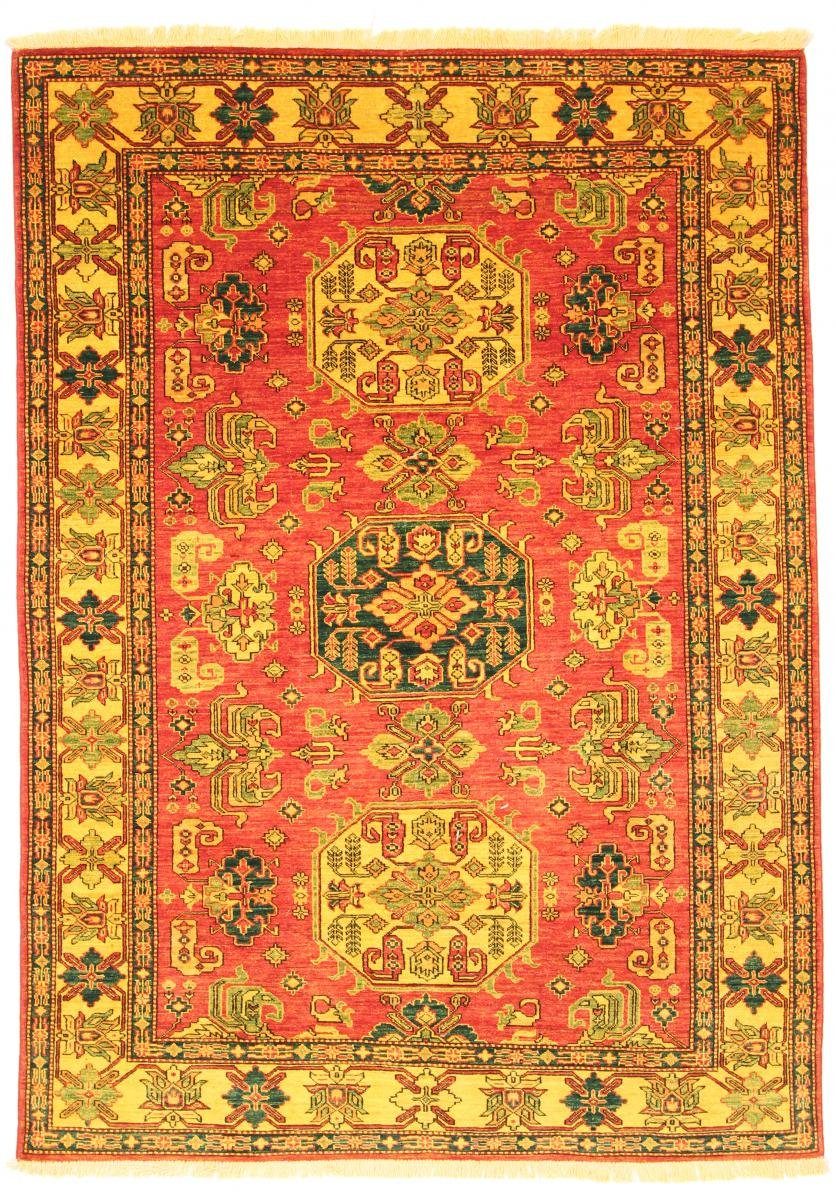 Orientteppich Super Kazak 173x242 Handgeknüpfter Orientteppich, Nain Trading, rechteckig, Höhe: 5 mm