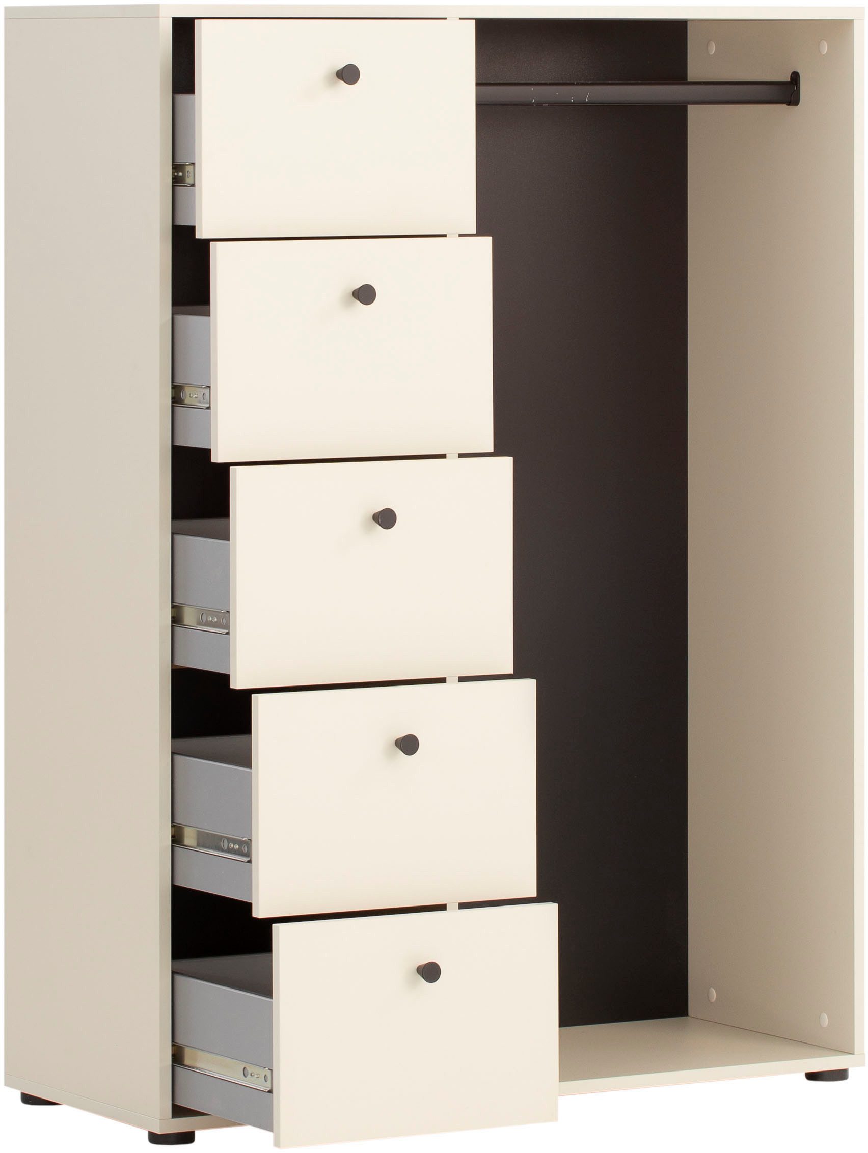 Schildmeyer Kleiderschrank Lovund, Kleiderschrank, Made in Germany, B: 98 cm Solide Verarbeitung - Dieses Produkt ist in Deutschland gefertigt