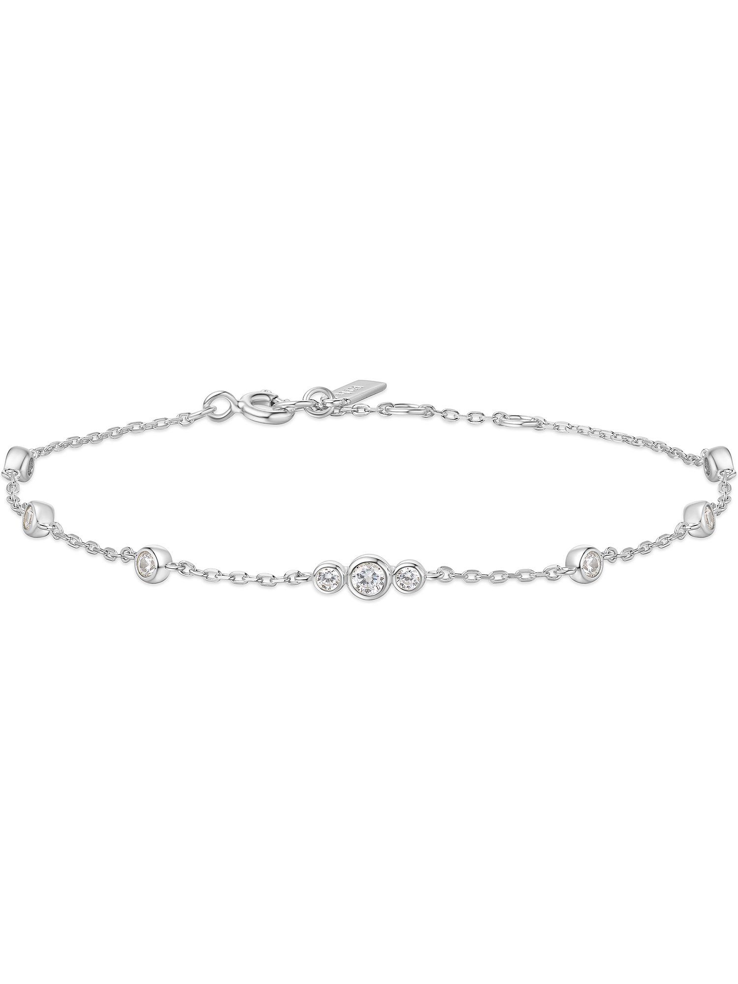 Armband Ania Haie Damen-Armband 925er Silber Zirkonia