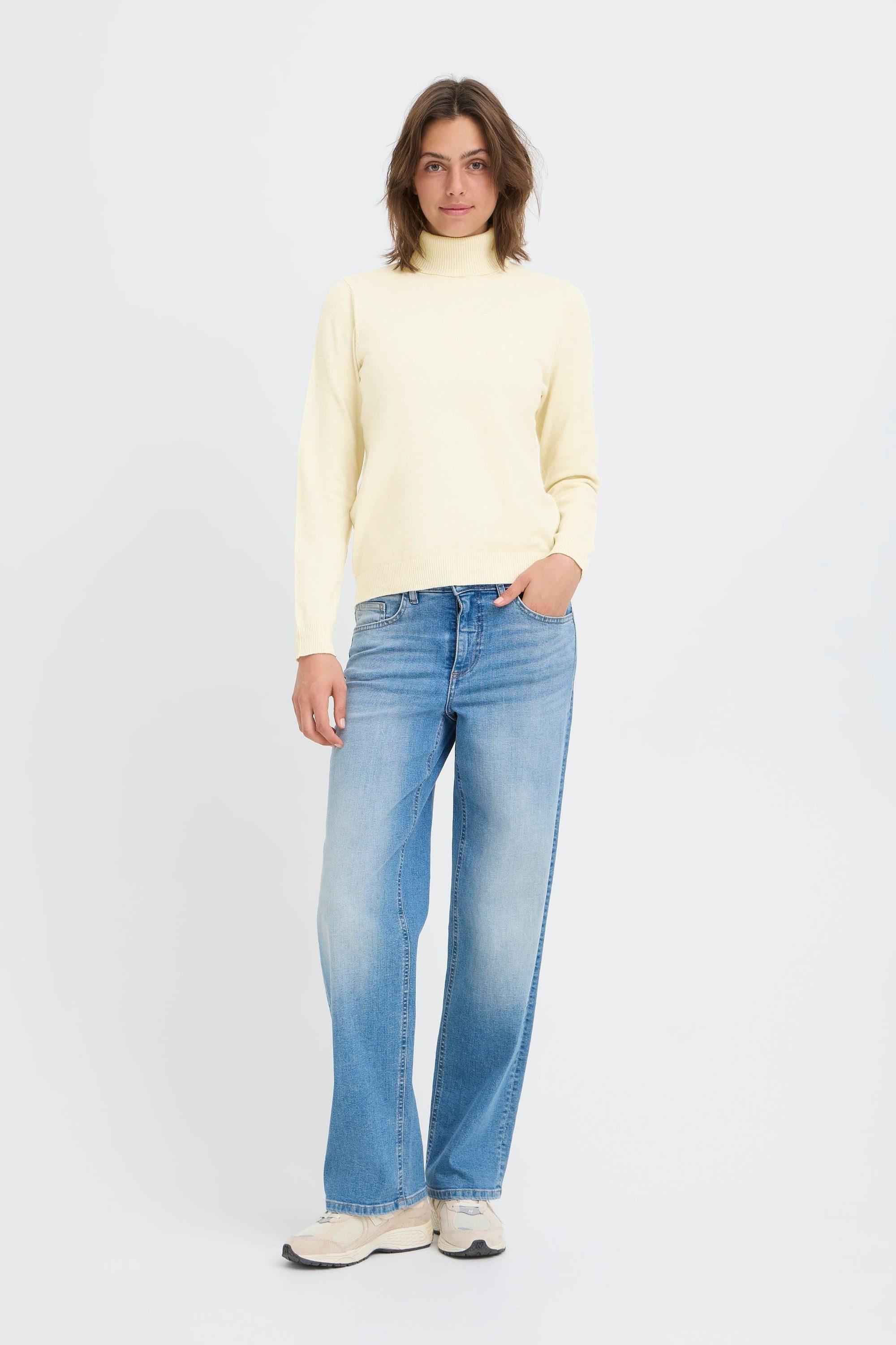 OXMO Rollkragenpullover OXBmmnora Basic Rollkragenpullover