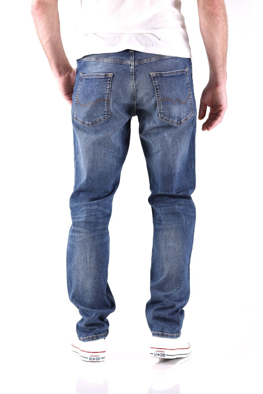 Jack & Jones Comfort-fit-Jeans Jack & Jones Mike Original Comfort Tapered Herren Jeans