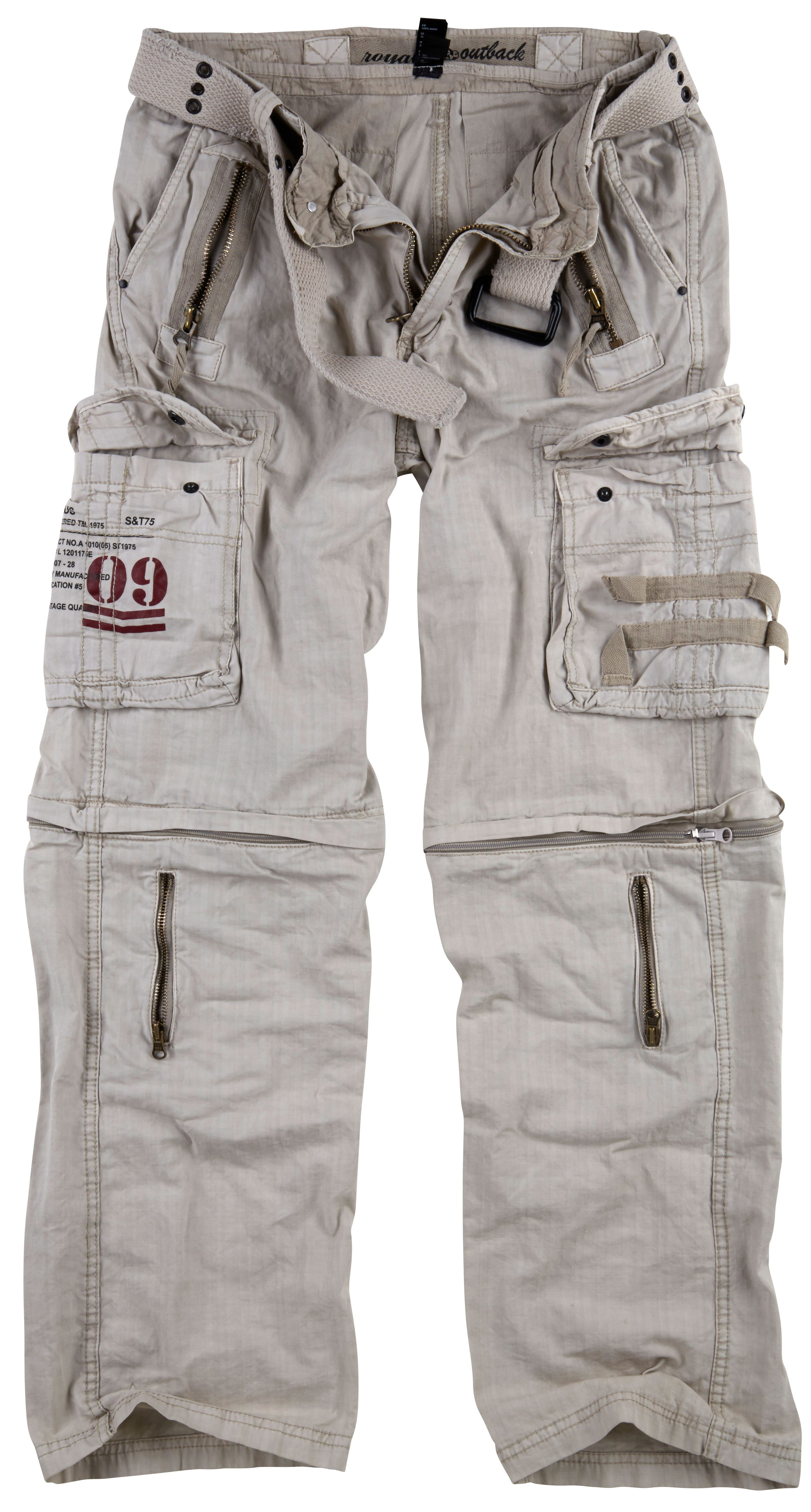Trooper Cargohose Herren Outback Cargo Vintage Hose Shorts Army Outdoor Pan günstig online kaufen